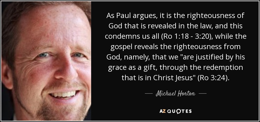 As Paul argues, it is the righteousness of God that is revealed in the law, and this condemns us all (Ro 1:18 - 3:20), while the gospel reveals the righteousness from God, namely, that we 