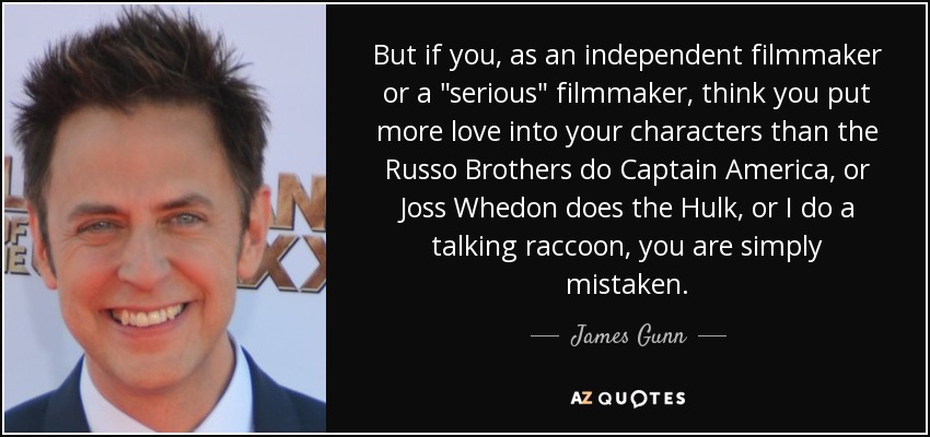 But if you, as an independent filmmaker or a 