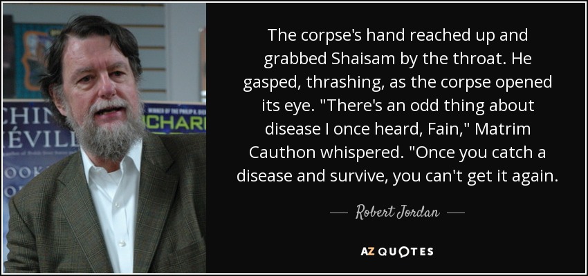 The corpse's hand reached up and grabbed Shaisam by the throat. He gasped, thrashing, as the corpse opened its eye. 