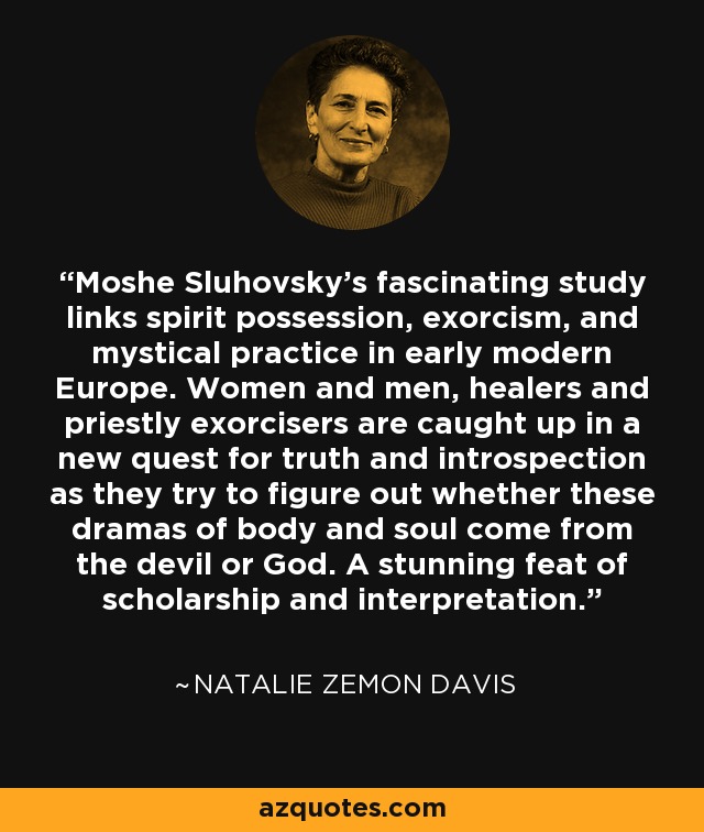 Moshe Sluhovsky's fascinating study links spirit possession, exorcism, and mystical practice in early modern Europe. Women and men, healers and priestly exorcisers are caught up in a new quest for truth and introspection as they try to figure out whether these dramas of body and soul come from the devil or God. A stunning feat of scholarship and interpretation. - Natalie Zemon Davis